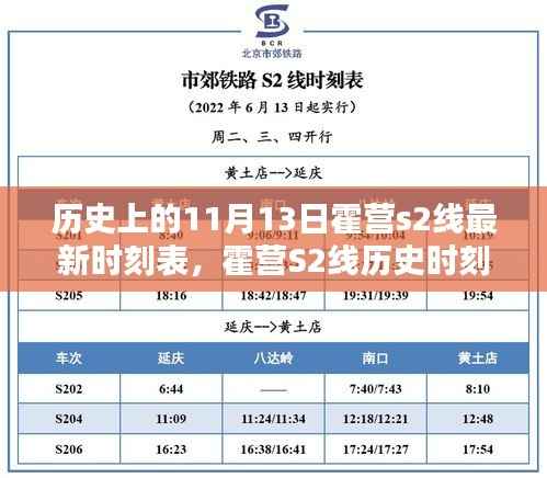 霍营S2线历史时刻表的深度回顾与影响分析,最新时刻表揭秘标题建议,霍营S2线历史时刻表的变迁与影响分析(附最新时刻表)