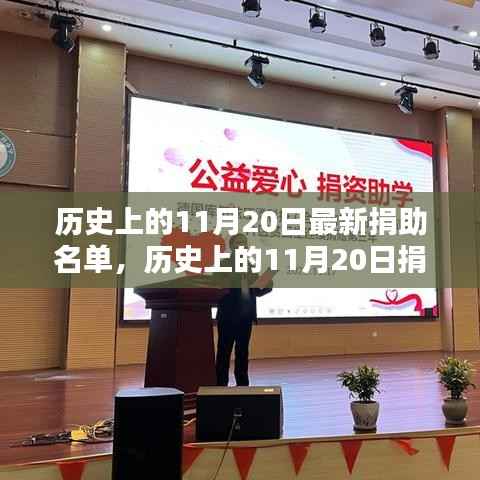 历史上的11月20日最新捐助名单,历史上的11月20日捐助名单,深度解析其背后的意义与影响