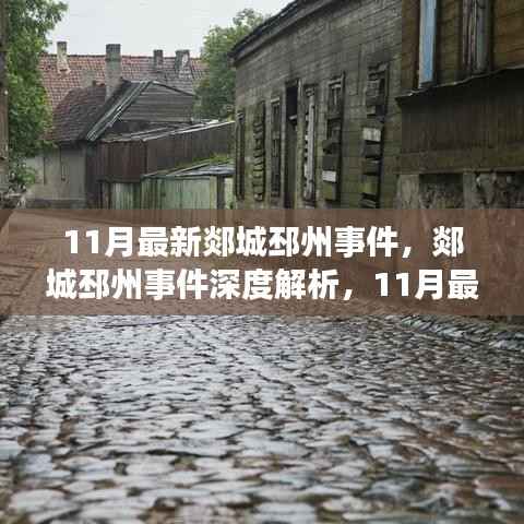 11月最新郯城邳州事件，郯城邳州事件深度解析，11月最新进展及影响