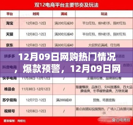 12月09日网购热潮全景解析,热门爆款预警