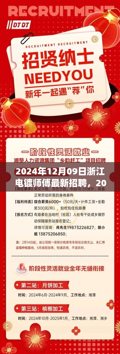 2024年浙江电镀师傅火热招聘,职场新机遇挑战电镀技艺巅峰