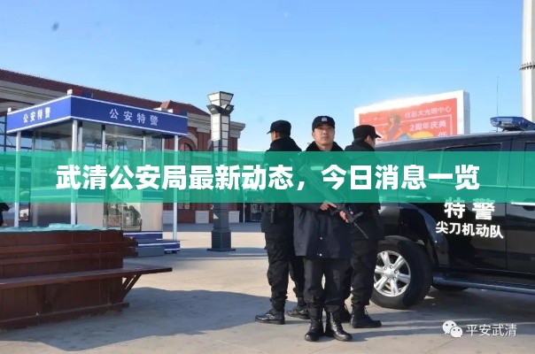 武清公安局最新动态,今日消息一览