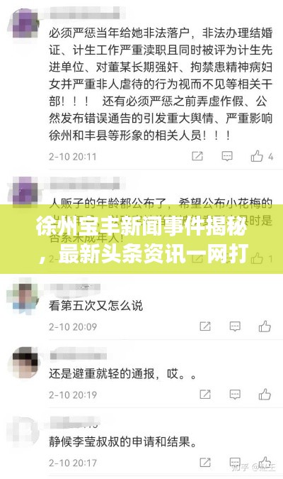 徐州宝丰新闻事件揭秘,最新头条资讯一网打尽